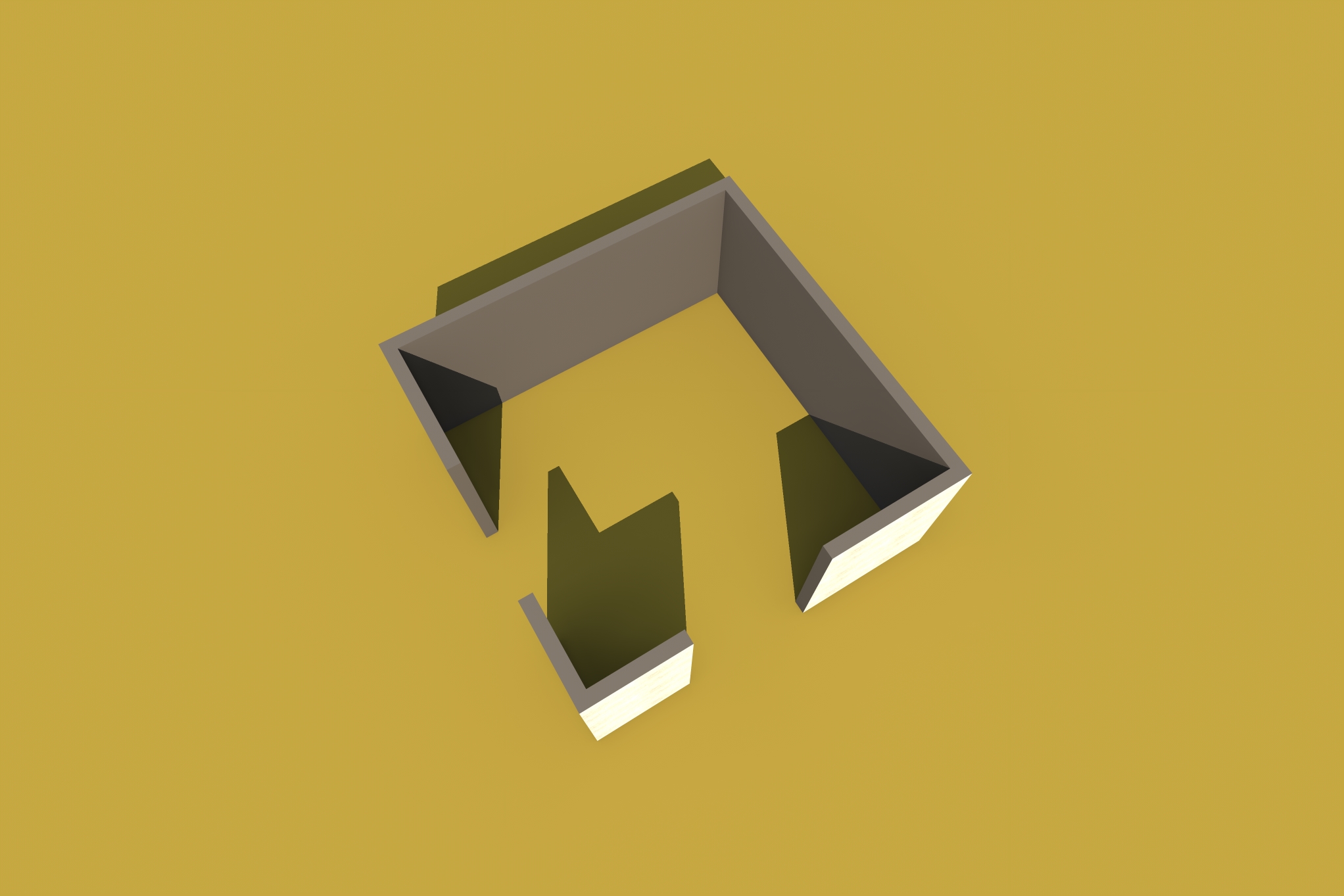 spaces in between — 2