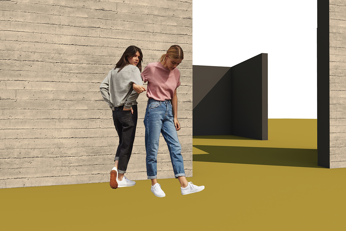 spaces in between — 6